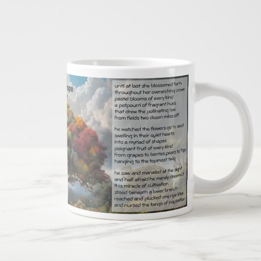 20oz-Tasse mit "einer bunten Hoffnung" von Erin A Jumbo-Tasse (Rechts)