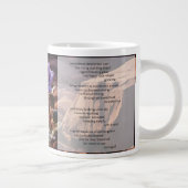 20oz Tasse mit Gedicht "Mauve Desert Rose" von EAT (Rechts)