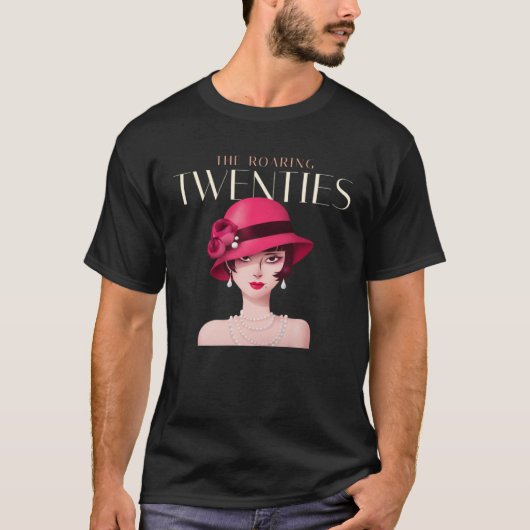 20s Nostalgia For Men And Women Generation Idea T-Shirt (Vorderseite)