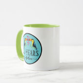 20th Anniversary 20 Years Together Tasse (Vorderseite Links)