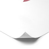 20th Birthday Women Hello 20 Cute 20 Years Old Poster (Ecke)