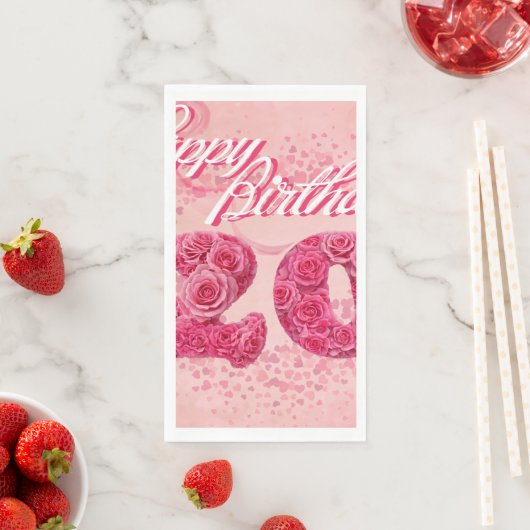 20th serviette (Beispiel)