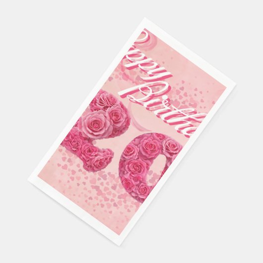 20th serviette (Ecke)