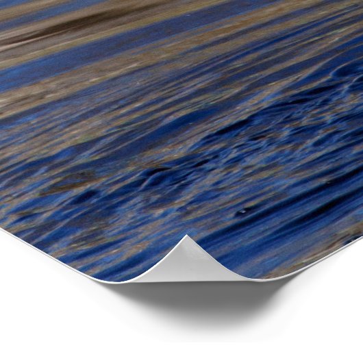 20x16 Holzente Poster (Ecke)