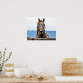 20x16 Pferdeportrait Poster (Küche)