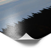 20X16 Rainier mit Lenticular Clouds Fotodruck (Ecke)