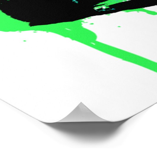 20x16 Spritzer Poster Semi-Gloss (Ecke)