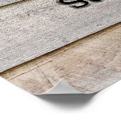 20x16 Was passiert im Camp bleibe am Camp Poster (Ecke)