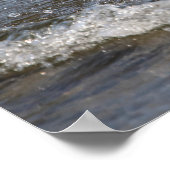 20x16 Weiße Deutsche Scheune am George-See Poster (Ecke)