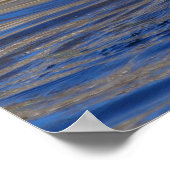 20x16 Wing Flapping Wood Duck Poster (Ecke)