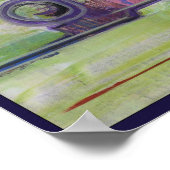 20x16x16x16x16x16x16xOriginal Malerei Abstrakt Mod Poster (Ecke)