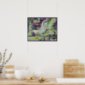 20x16x16x16x16x16x16xOriginal Malerei Abstrakt Mod Poster (Küche)