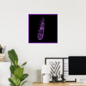 20x20 Piratenschiff Mauer Art Poster (Heimbüro)