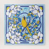 20x20 Square Songbird Puzzle für Colorblind-Mensch (Vertikal)