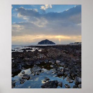 20x24 Seogwipo Küste Jeju-do Korea Fotoabzug Poster