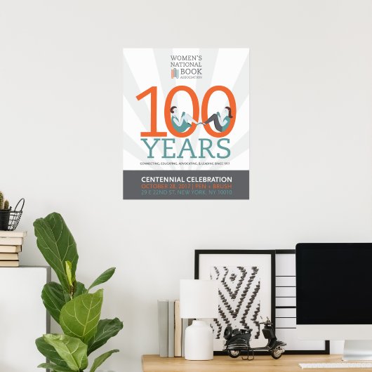 20x24 WNBA Centennial Celebration Poster (Heimbüro)
