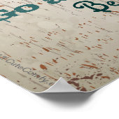 20x28 Personalisierte Familienregeln Hausunterschr Poster (Ecke)