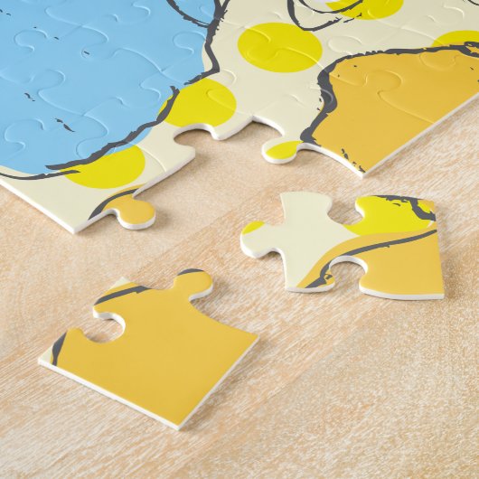 20x30 Bluebird-Puzzle für Colorblinde Puzzle (Seite)