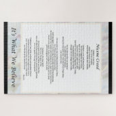 20x30" großes Puzzle Nicene Creed 1014 Stück (Horizontal)