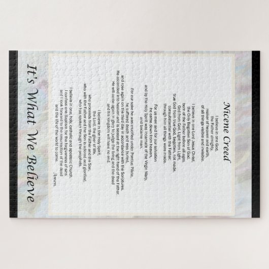 20x30" großes Puzzle Nicene Creed 1014 Stück (Horizontal)