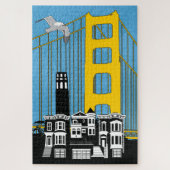 20x30 San Francisco Puzzle für Colorblinde (Vertikal)