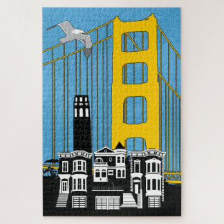 20x30 San Francisco Puzzle für Colorblinde