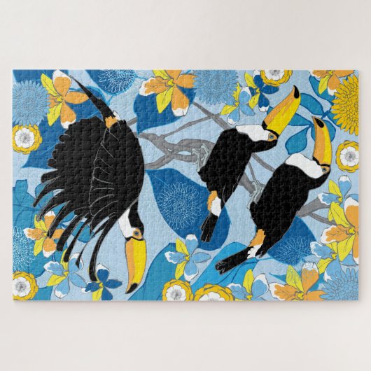 20x30 Toucan Puzzle für Colorblinde (Horizontal)