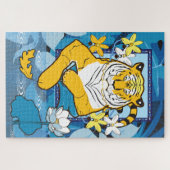 20x30 Wasser Tiger Puzzle für Colorblinde (Horizontal)