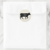 20x Aufkleber Mahlzeit Choice Beef (Tasche)