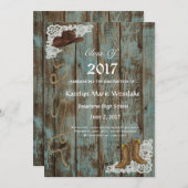 20XX Ankündigung von Rustikal, Boots & Lace Abschl (Vorne/Hinten)