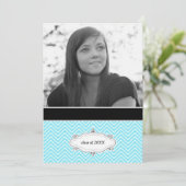 20XX Ankündigungen für die Graduierung {Zickzack} (Stehend Vorderseite)