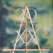 20XX bold le graduation name congrats school year  Acrylschild (Neutral)