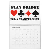 20XX Classic Bridge Redewendungen Kalender (Jan 2026)