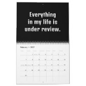 20XX Demotivationaler Wall-Kalender für Buchhalter Kalender (Feb 2027)