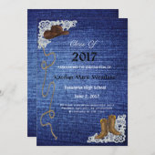 20XX Denim, Boots & Lace Abschluss Ankündigung (Vorne/Hinten)