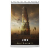 20XX Digital Surreal & Fantasy Art Kalender (Titelbild)