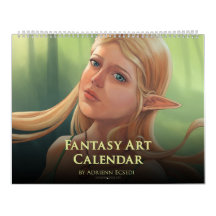 20XX Fantasy Art Calendar von Adrienn Ecsedi
