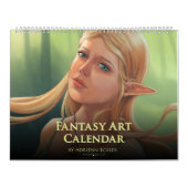20XX Fantasy Art Calendar von Adrienn Ecsedi Kalender (Titelbild)