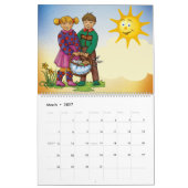 20XX - Farbiger Kinderkalender Kalender (Mär 2027)