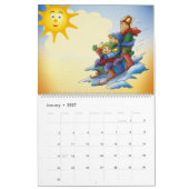 20XX - Farbiger Kinderkalender Kalender (Jan 2027)