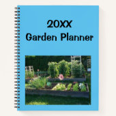 20XX Garden Planner Notebook Notizblock (Vorderseite)