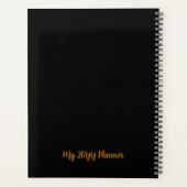 20XX Löwenplaner Wochen Monatlicher, nicht termini Planer (Rückseite)