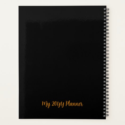 20XX Löwenplaner Wochen Monatlicher, nicht termini Planer (Rückseite)