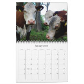 20XX Monatlicher Kuhhändlerkalender Weihrauch Kalender (Jan 2026)