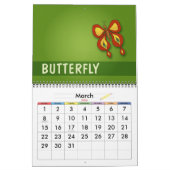 20XX | Niedliche Cartoon Kalender (Mär 2026)