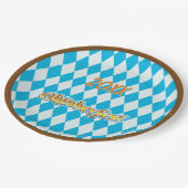 20XX Oktoberfest-Papierplatte Pappteller (Schrägansicht)