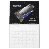 20xx Raumfahrtenkalender Kalender (Mär 2027)