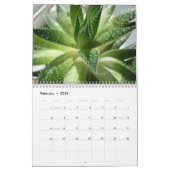 20XX Succulents Cactus Lovers Personalisiert monat Kalender (Feb 2026)