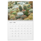 20XX Succulents Cactus Lovers Personalisiert monat Kalender (Mär 2026)