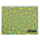 20xx Trippy Abstrakte Geometrische Kunst Kalender (Titelbild)